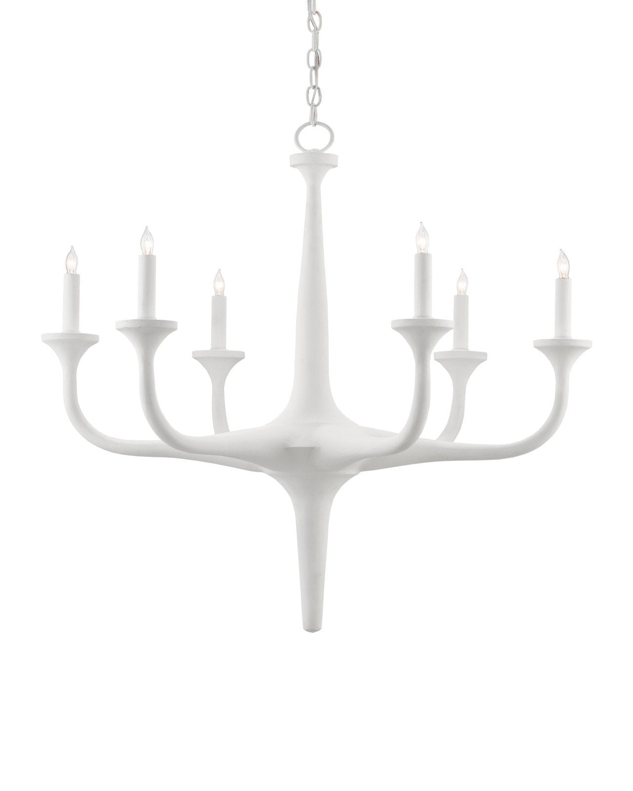 Albion White Chandelier